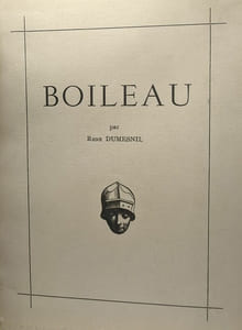 Boileau - collection de documents des "textes français" patronage de l'association Guillaume Budé