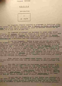 Ennius - Latin --- TOME I Les annales + TOME II Fragments tragiques - Les cours de Sorbonne