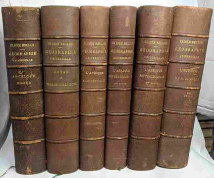 Nouvelle géographie universelle - La Terre et les Hommes - 6 Volumes: T.1/ L'Europe Méridionale + T.10/ l'Afrique septentrionale partie 1 + T.11 ...