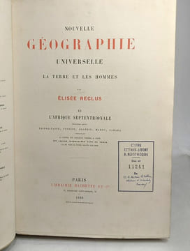 Nouvelle géographie universelle - La Terre et les Hommes - 6 Volumes: T.1/ L'Europe Méridionale + T.10/ l'Afrique septentrionale partie 1 + T.11 ...