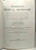 Stedman's medical dictionary - 19th revised edition. Burke Taylor