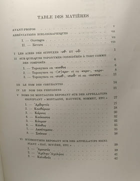 Contribution à l'étude de l'onomastique pélasgique - bibliothèque du Muséon volume 35 -. A.J. Van Windekens