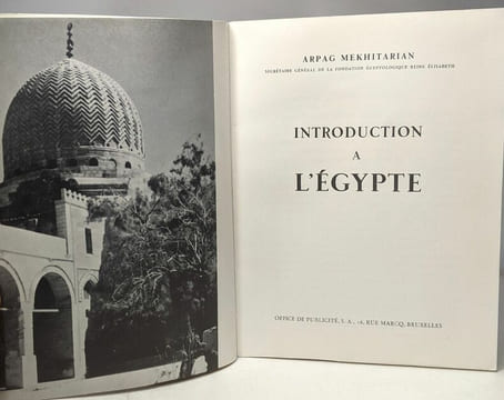 Introduction à l'Egypte. Arpag Mekhitarian