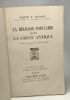 La religion populaire dans la Grèce Antique | coll. civilisation d'hier et d'aujourd'hui. Martin P. Nilsson