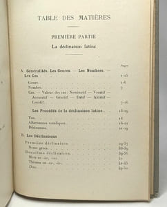 Morphologie historique du latin - Nouvelle collection à l'usage des classes XXXII - nouvelle édition revue et corrigée