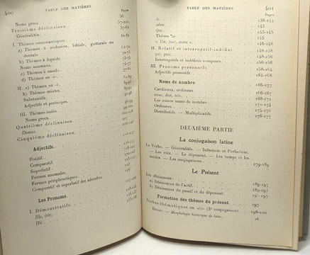 Morphologie historique du latin - Nouvelle collection à l'usage des classes XXXII - nouvelle édition revue et corrigée. A. Ernout A. Meillet