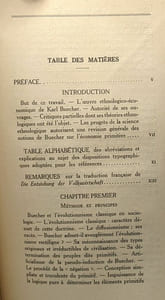 Essai d'introduction critique à l'étude de l'économie primitive - les théories de K. Buecher et l'ethnologie moderne