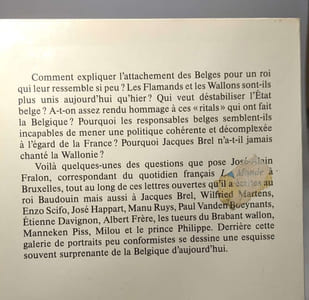 Lettre ouverte d'un petit Français au Roi des Belges... et à quelques autres