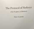 Protocol of Neferyt. Goedicke Hans