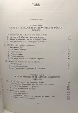 Le tunnel sous la Manche - deux siècles pour sauter le pas 1802-1987. Navailles Jean-Pierre