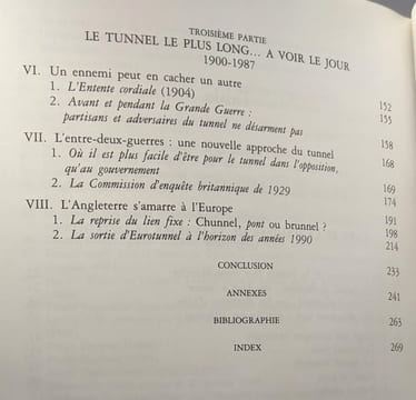 Le tunnel sous la Manche - deux siècles pour sauter le pas 1802-1987. Navailles Jean-Pierre