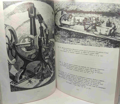 Le tunnel sous la Manche - deux siècles pour sauter le pas 1802-1987. Navailles Jean-Pierre