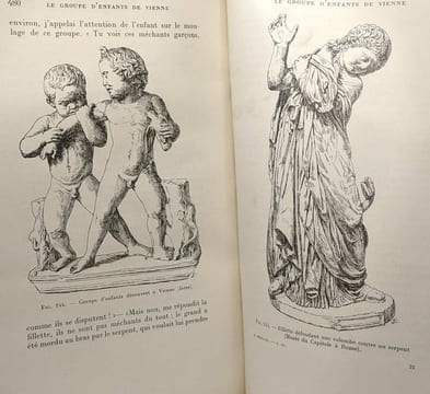 Amalthée - mélanges d'archéologie et d'Histoire - TOME I (1929) + TOME II (1930) + TOME III (1931) --- illustrés de gravures. S. Reinach