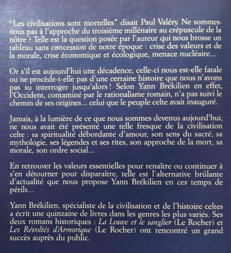 Le Message des Celtes. Brékilien Yann
