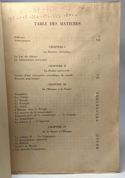 Esquisse d'une doctrine positive de la Franc-Maçonnerie --- dessins originaux de l'auteur - la pensée maçonnique moderne. Thiriet Henry
