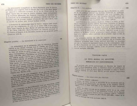 Le théâtre sacré de la fin du Moyen Age - étude sur le sens moral de la Passion de Jean Michel - publications romanes et françaises CL. Accarie ...