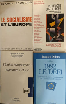 12 livres sur l'Europe: Défi du monde campagne d'Europe + Revue du marché unique européen 4-1994 + l'Europe déraisonnable + Le socialisme et l'Europe ...