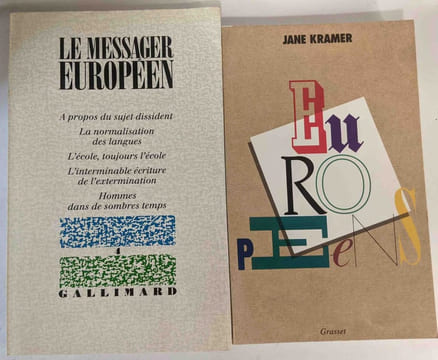 12 livres sur l'Europe: Défi du monde campagne d'Europe + Revue du marché unique européen 4-1994 + l'Europe déraisonnable + Le socialisme et l'Europe ...