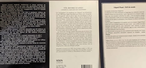 12 livres sur l'Europe: Défi du monde campagne d'Europe + Revue du marché unique européen 4-1994 + l'Europe déraisonnable + Le socialisme et l'Europe ...