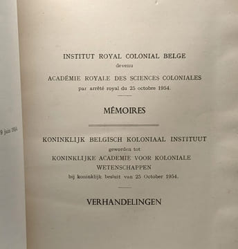 Outlines of Prehistory and Stone Age Climatology in the Bechuanaland Protectorate - Mémoires TOME XXV fasc. 4. E.-J. Wayland