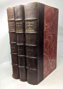 Histoire du Cardinal de Richelieu - T.1 La jeunesse de Richelieu La France en 1614 (1899) + T.2 partie 1: le chemin du pouvoir le premier ministre ...