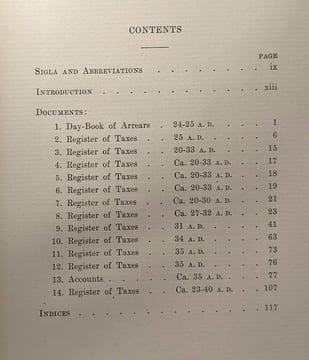 Papyri in the princeton university collections - The Johns Hopkins University studies in Archaeology n°10. Allan Chester Johnson Henry Bartlett Van ...