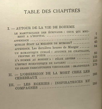 Autour de la Vie de Bohème. Cabanès Docteur
