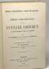 Règles fondamentales de la syntaxe grecque - nouvelle collection à l'usage des classe V. Ch. Cucuel O. Riemann