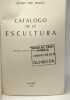 Catalogo de la escultura - museo del Prado 1969. Antonio Blanco Manuel Lorente