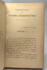 Confession d'un homme d'aujourd'hui - Mémoire pour servir à l'histoire de la société