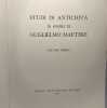 Studi di antichit&agrave; in onore di Guglielmo Maetzke - VOLUME 1 2 & 3 --- archeologica 49. Marzi Costagli M. G.  Tamagno Perna L