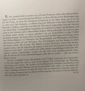 Robert Boehringer - eine Freundesgabe