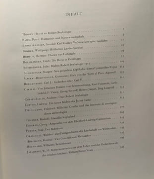 Robert Boehringer - eine Freundesgabe. Erich Bochringer Wilhelm Hoffmann