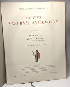 Great Britain British Museum (department of Greek and Roman Antiquities) Great Britain Fascicule 1 British Museum fascicule 1 | Corpus Vasorum Antiquorum - union académique internationale