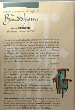 Contes et paraboles de sagesse du bouddhisme. Vernette Jean