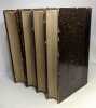 Académie des inscriptions & belles lettres - comptes rendus des séances de l'année 1909 + 1910 + 1911 + 1912 --- 4 volumes. Collectif
