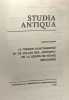 Studia Antiqua - le trésor d'Antoniniens et de folles des "principia" de la légion de Novae (Bulgarie). Andrzej Kunisz