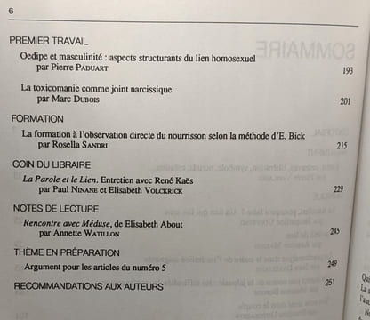 Cahiers de psychologie clinique - 1/ La première fois (1993) + 2/ La maladie humaine (1994) + 3/ Le lien (1994) + 4/ La pensée magique (1995) --- 4 ...