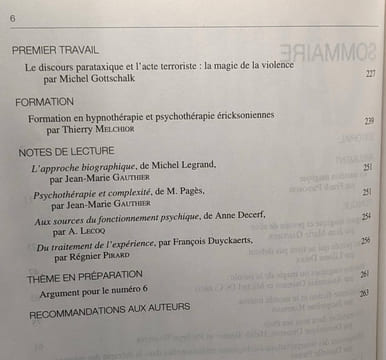 Cahiers de psychologie clinique - 1/ La première fois (1993) + 2/ La maladie humaine (1994) + 3/ Le lien (1994) + 4/ La pensée magique (1995) --- 4 ...