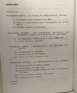 La décolonisation 1919-1963 / Coll. U série "Histoire contemporaine". Henri Grimal