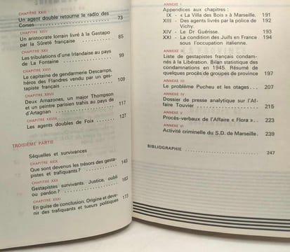 Crimes et trafics de la Gestapo française - TOME PREMIER et SECOND. Cathelin Jean Gray Gabrielle