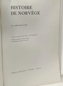 Histoire de Norvège. John Midgaard