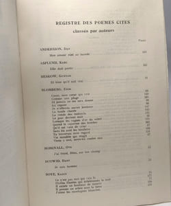 Suède moderne terre de poésie - anthologie bilingue des poètes suédois d'aujourd'hui