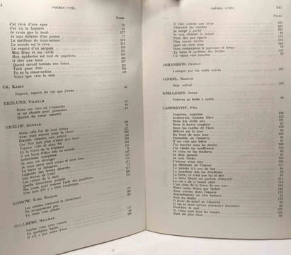 Suède moderne terre de poésie - anthologie bilingue des poètes suédois d'aujourd'hui. Durand Frédéric