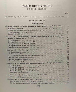 L'Europe du Nord et du Nord-Ouest - TOME PREMIER: généralités physiques et humaines + TOME SECOND: Finlande et Pays scandinaves --- Coll. Orbis. ...