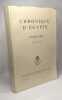 Chronique d'Egypte - LXVIII (1993) Fascicule 135-136. Collectif