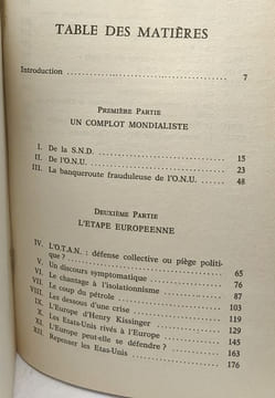 L'Occident démantelé - Opinions et documents. Bordiot Jacques