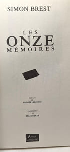 Les onze mémoires