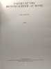 Papers of the British School at Rome VOLUME LIV 1986. Collectif Clark Pailler Crawfordk Ziolkowski Ward-Perkins Rainbird Barnish Abulafia Lintott
