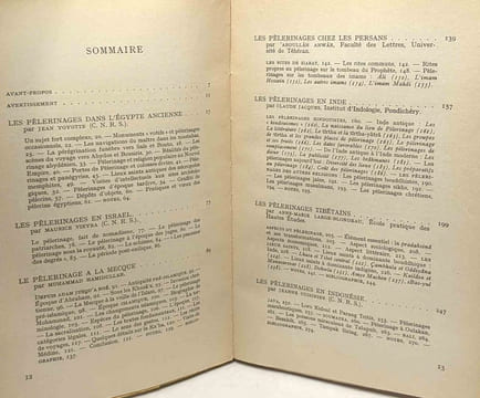 Les pèlerinages - égypte ancienne israël islam inde perse tibet indonésie chine japon madagascar / sources orientales 3. Collectif